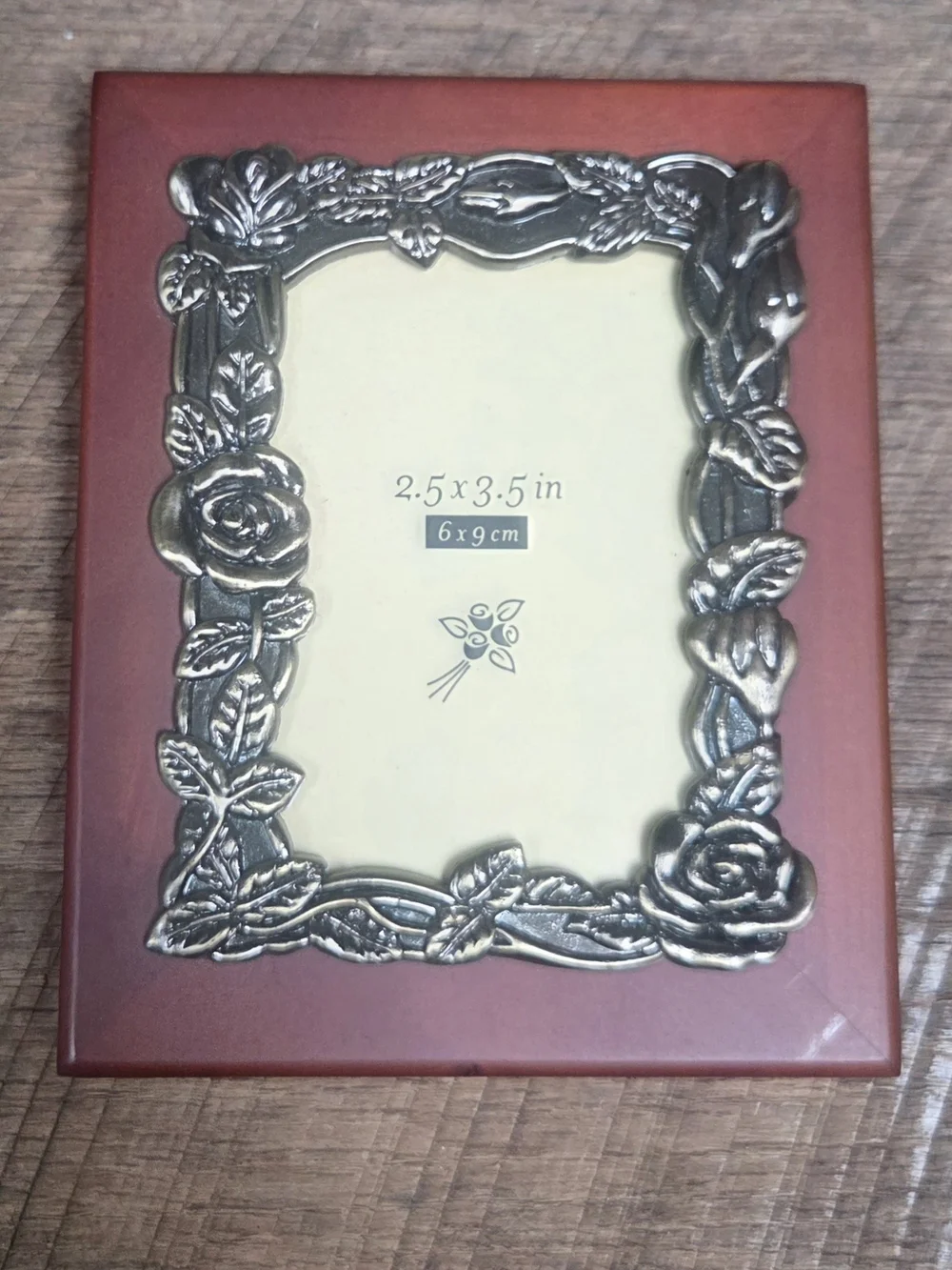 Vintage Weston Gallery Floral Mini Frame ~ Bin Q